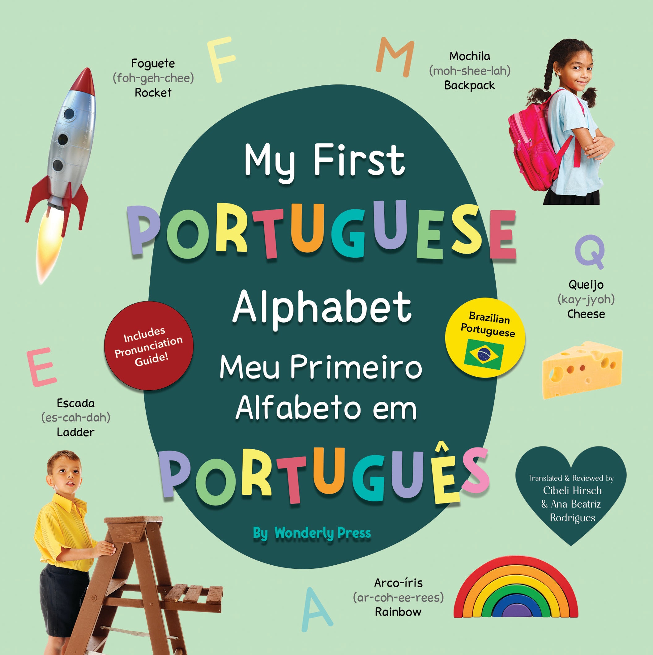 My First Portuguese Alphabet (Brazilian Portuguese)
