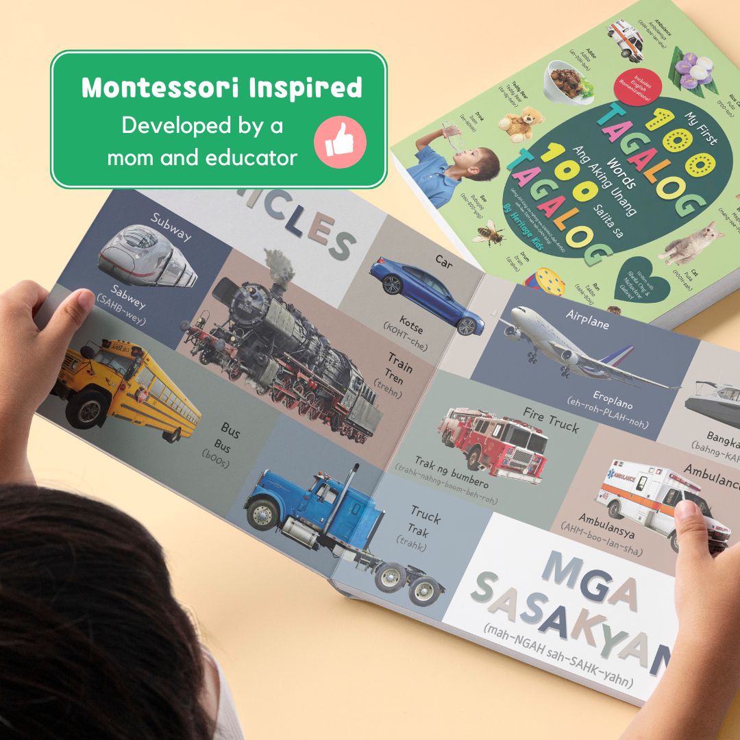My First 100 Tagalog Words | Heritage Kids Press – Wonderly Press