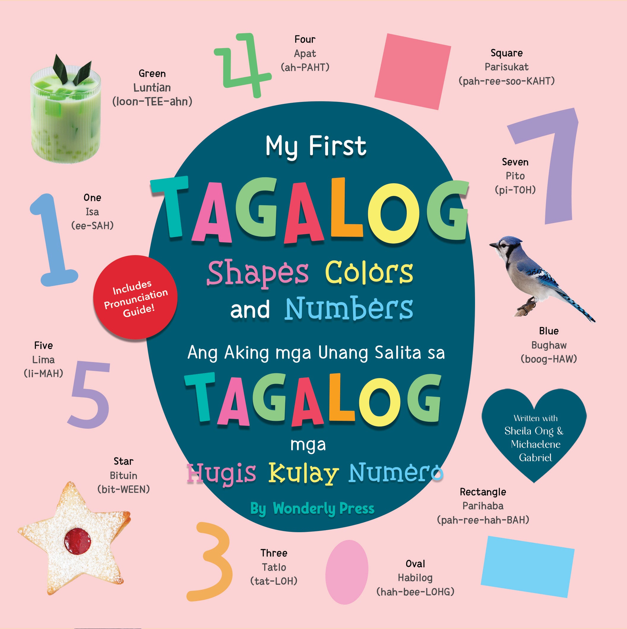 My First Tagalog Shapes, Colors, and Numbers